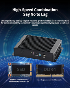 PC industrial Windows Intel <span class=keywords><strong>Core</strong></span> 1,0 GHz 3,6 GHz Memoria de video DDR4 sin ventilador Quad-<span class=keywords><strong>Core</strong></span> para sistemas digitales de rayos X US CN - Product Image 4