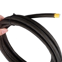 Cable de Comunicación de Alta Velocidad Cat8 de 40G y 2000MHz, 40 Gbps, Preensamblado, con Malla de Nailon, Conectores RJ45 Preterminados para Campo