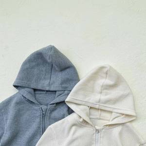Prix d'usine – Nouveaux ensembles de vêtements pour bébés garçons, 2 pièces, tenues d'automne, sweat-shirt à manches longues, t-shirt uni, haut à capuche, ensembles de vêtements pour bébés - Product Image 4
