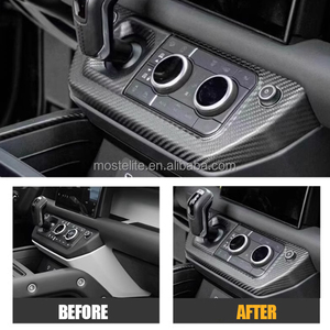 Nouveau Design Intérieur De Voiture Accessoires ABS Kits Intérieur En Fiber De Carbone Sec Pour <span class=keywords><strong>Land</strong></span> Rover Defender 90 110 130 - Product Image 3