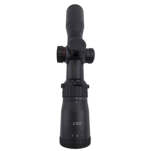 El telescopio óptico 2-7X32 con alcance de ballesta para caza al aire libre tiene buena calidad de iluminación roja y verde - Product Image 2