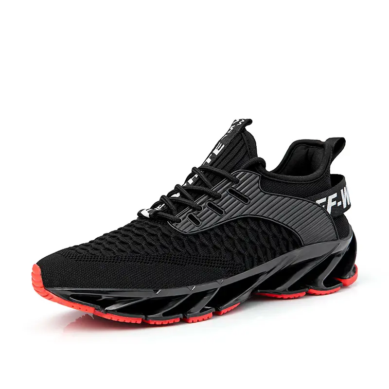 Diamond Sport blade non slip breathable mesh running shoes casual sport trainers shoes sneakers for men