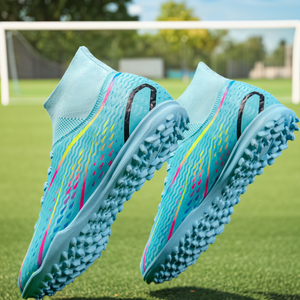 Chaussures <span class=keywords><strong>de</strong></span> football d'entraînement professionnelles à tige haute, vente en gros d'usine, <span class=keywords><strong>pour</strong></span> terrain synthétique (gazon artificiel), printemps automne, unisexe <span class=keywords><strong>pour</strong></span> hommes, femmes et enfants - Product Image 3