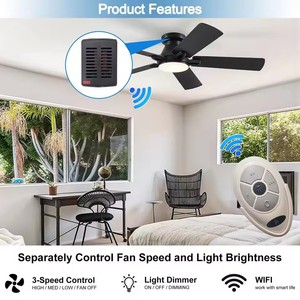 WiFi Smart Ceiling Fan <b>Light</b> <b>Remote</b> <b>Controller</b> Mini Receive 35T+receiver - Product Image 3