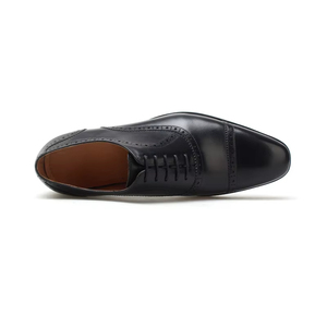 Nuevos Zapatos Oxford de Cuero para Hombre, Estilo Británico Casual de Lujo, Hechos a Mano, Impermeables, Color Verde Perenne, Punta Cerrada, Sin Cordones, Formales, para Boda u Oficina - Product Image 3