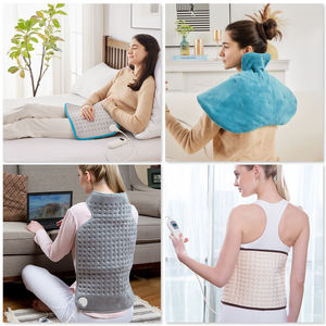 Alas pemanas leher dan bahu, tikar flanel lembut yang bisa dicuci dengan persetujuan ETL - Product Image 6