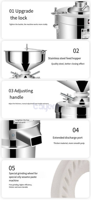 Machine commerciale multifonctionnelle à pâte de sésame Petite machine à beurre de cacahuète domestique Moulin à pâte de sésame et jus de sésame