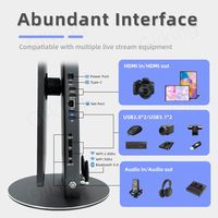 Nouvel Équipement de Diffusion en Direct de Bureau 2K de 15,6 Pouces d'Origine Usine avec Écran Tactile LCD pour TikTok et YouTube – Machine de Streaming Intelligente