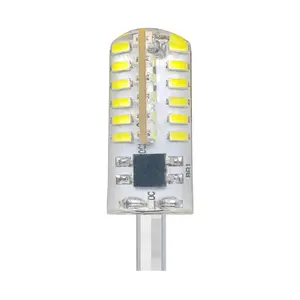 Lámpara de 4 filamentos con sensor de movimiento, bombilla LED parpadeante recargable de 6 voltios, 12V