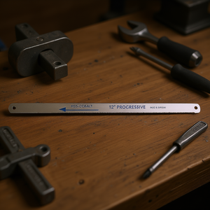Hoja de sierra de arco progresiva Ttake HSS Cobalt de 12 pulgadas, fabricada en Suecia - Product Image 3