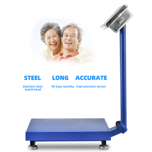Tcs <strong>Platform</strong> <strong>Scale</strong> 150kg Digital <strong>Platform</strong> Weighing <strong>Scale</strong> <strong>with</strong> Checkered Steel Plate - Product Image 2