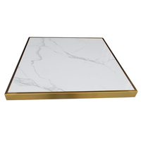 Table à manger de luxe pour restaurant, de luxe, de luxe, de mariage, de couleur noire