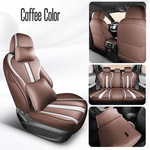 ชุดคลุมเบาะรถหนังแท้หรูหราสำหรับ BYD Qin Song Tang Dolphin ATTO 3 HILUX - Product Image 5