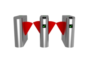 Tornello della falda per il portone dell'oscillazione di sicurezza dell'aeroporto con il riconoscimento di fronte & la barriera di parcheggio del codice di QR - Product Image 6