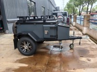 Nouveaux modèles 2025 – Remorque de camping tout-terrain en acier au carbone pour excursions en plein air