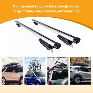 Portaequipajes Universal 4x4 de Aluminio Plateado de Alta Capacidad de Carga (100 kg) para Techo con 12 Meses de Garantía - Product Image 2
