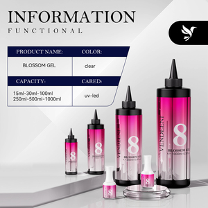 Vendeeni Factory Clear <span class=keywords><strong>Blooming</strong></span> Gel Polish 1000ML TPO TEMA FREE OEM Esmalte de Uñas <span class=keywords><strong>Blooming</strong></span> Gel Personalizado Proveedores de Productos para Uñas OEM - Product Image 2