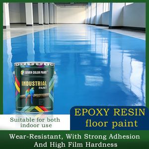 Seven Colors Industrial <b>Epoxy</b> Resin Curing Agent <b>Floor</b> Paint Wear Resistant High Hardness Spraying Liquid <b>Epoxy</b> <b>Coating</b> <b>Floor</b> - Product Image 3
