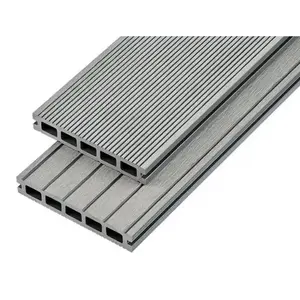 AOLONG Composite Decking Boards Timber Plastic Wpc Decking Grey Black Brown Deck Boards Plank Boards Widely Applied Outside