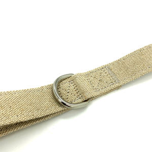 Hanyang OEM कस्टम 2023 नई कार्बनिक 100% पर्यावरण के अनुकूल समायोज्य प्राकृतिक सन पालतू कुत्ते कॉलर और पट्टा सेट - Product Image 4