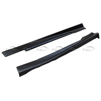 Extensions de bas de caisse R Style en fibre de carbone noire pour Camaro SS 2011-2013