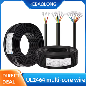 Kabel Listrik UL 2464 30awg 12awg 2 8 inti Kabel Daya Kawat Tembaga Pembuatan Kabel Listrik - Product Image 4