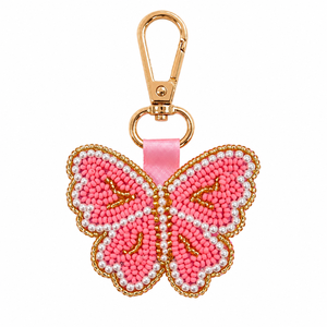 Sstringz Handmade Beaded Butterfly Keychain Colorful Cute <b>Bag</b> Charm Custom Gift Accessory for <b>Keys</b> Backpacks and Handbags - Product Image 5