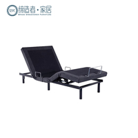 Wohn möbel Cabrio kunden spezifische Farbe einfache Smart Style Twin Single Size elektrisch verstellbare Bett Verkauf mit Fernbedienung