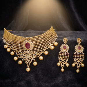 Conjunto de Joyería Tradicional de Zirconia para Mujer, Regalo de Compromiso y Aniversario - Product Image 3