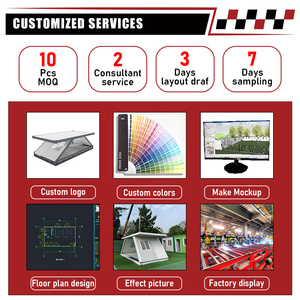 Cammi nhà Casa Modular prefab nhà gấp <span class=keywords><strong>container</strong></span> nhà tòa nhà nhà bếp cho khách sạn <span class=keywords><strong>container</strong></span> văn phòng cho mic xây dựng - Product Image 6