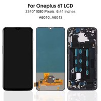 Écrans LCD OLED et TFT en gros pour OnePlus 6/6T A6000, A6003 – Assemblage d'écran tactile de remplacement pour téléphone portable.