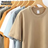 T-shirt unisexe en coton biologique de haute qualité avec logo personnalisé, court pour homme, décontracté et de grande taille