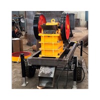 Concasseur à béton fiable tenu dans la main petit moteur diesel Mini concasseur de roche en pierre portable prix concasseur à mâchoires