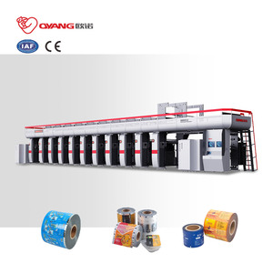 Machine d'impression rotogravure automatique à grande vitesse OYANG à 10 couleurs pour papier/PVC/film BOPP/imprimante d'étiquettes - Prix d'usine - Product Image 1
