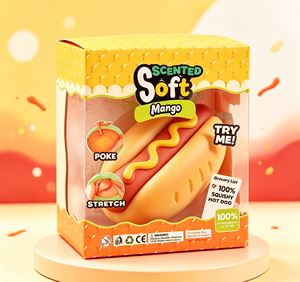 Novelty Squishy With Box Packaging Soft Touch Stress Relief <b>Toy</b> <b>for</b> Kids and <b>Adult</b> Relaxation - Product Image 1