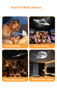 Nouveau projecteur USB 2026 Dragon SpaceShip pour chambre à coucher, veilleuse de chevet, projecteur ciel étoilé, à commande tactile et intensité réglable - Product Image 6