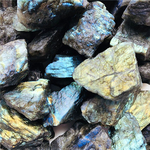 Kaba labradorit taş toptan doğal kristal labradorit ham taş - Product Image 6