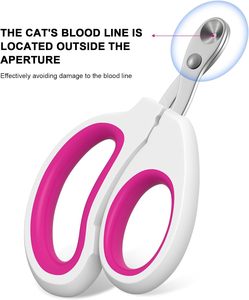 Professional Eco-Friendly Pet Grooming Nail Clippers Free Stainless Steel Nail File Custom Logo Option for Large/Medium/<b>Small</b> - Product Image 5