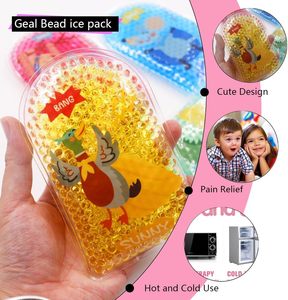 Envoltura <span class=keywords><strong>de</strong></span> cuentas <span class=keywords><strong>de</strong></span> gel <span class=keywords><strong>de</strong></span> tela colorida suave reutilizable Premium Kids Hot Cold Ice Packs para niños <span class=keywords><strong>Ojos</strong></span> cansados, dolores <span class=keywords><strong>de</strong></span> <span class=keywords><strong>cabeza</strong></span> - Product Image 3