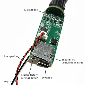 Icsee Xmeye DIY Mini Wifi IP-Kameramodul, Kleine Größe, 1080P 3MP, Drahtloses PCB-Sicherheitsmodul, P2P Cloud, Zwei-Wege-Audio, Industrie Smart SDK - Product Image 4