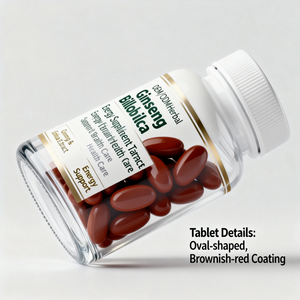 Compléments alimentaires à base de plantes, extrait de ginseng et de <span class=keywords><strong>ginkgo</strong></span> <span class=keywords><strong>biloba</strong></span>, comprimés énergétiques, soutien à la santé du cerveau - Product Image 5