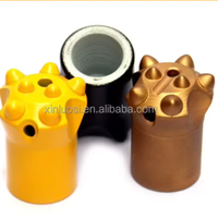 En stock : Accessoire pour perforatrice de roche, foret à dents sphériques à 7 dents, adapté aux perforatrices de roche, aux machines et équipements miniers.