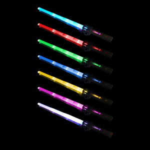 Cool Promotional Toy RGB 7 Colors Changeable Retractable Light Sabers Sword LED Light Sabers Toy with FX Sound USB Charging - Product Image 6
