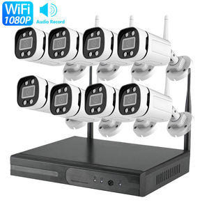 ระบบ<span class=keywords><strong>กล้อง</strong></span><span class=keywords><strong>วงจรปิด</strong></span>ไร้สาย Wifi ความละเอียดสูง 1080P HD พร้อมเสาอากาศคู่ <span class=keywords><strong>ระยะ</strong></span>สัญญาณ <span class=keywords><strong>100</strong></span> <span class=keywords><strong>เมตร</strong></span> ทะลุผ่านผนัง 3 ชั้น ชุดกล้อง<span class=keywords><strong>วงจรปิด</strong></span> Wifi NVR 8 ช่อง - Product Image 1