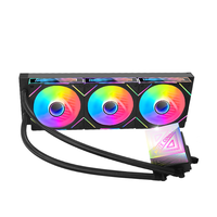 Nouveau Refroidisseur Liquide AIO pour CPU 240mm/360mm 2026 avec Radiateur Intégré, Contrôleur PWM et Tube Néon pour PC