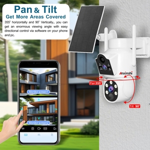 ערכת מצלמת אבטחה סולארית 10ch 4k אלחוטי wifi מערכת מצלמה סולארית חיצוני זיהוי אנושי תמיכה p2p - Product Image 6