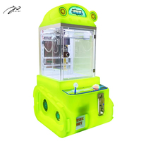 Mini machine à griffes en métal 220V, petit jeu d'arcade, distributeur automatique, accepteurs de pièces et de billets pour les jeux à jetons fonctionnant avec des pièces de monnaie pour les enfants de plus de 6 ans