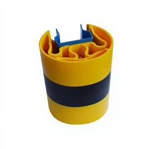 Hoge kwaliteit plastic, lichtgewicht, stapelbaar, eenvoudig te installeren, schokabsorberende, beschermende, rechtopstaande schapbeschermers - Product Image 2