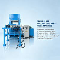 Presse de vulcanisation automatique à commande PLC pour rouleaux de caoutchouc EPDM SBR, machine de formage à chaud pour la fabrication de tapis de voiture et de tapis pour bétail