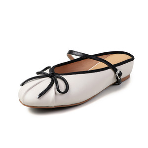 Zapatos de Piel Genuina con Hebilla y Tacón Grueso, Cómodos, Duraderos, Impermeables, Ideales para Uso Casual y al Aire Libre - Product Image 1